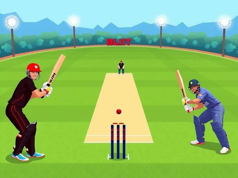 Cricket Blitz Masters gameplay screenshot